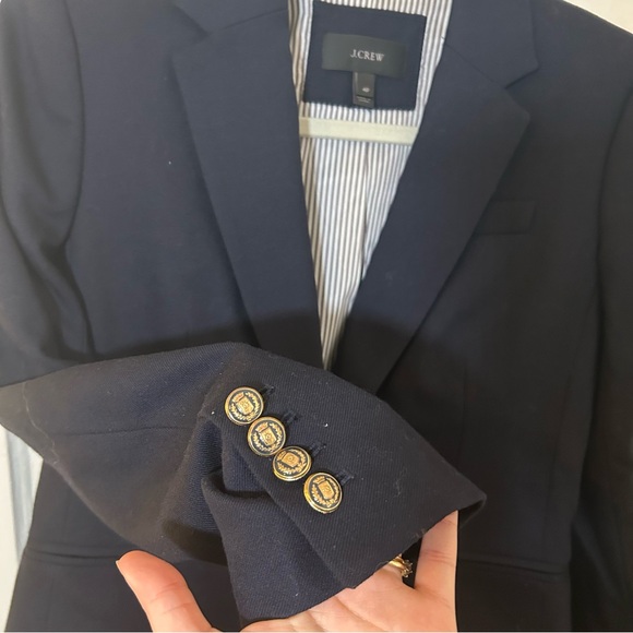J.Crew Womens Schoolboy navy blazer - Picture 5 of 12